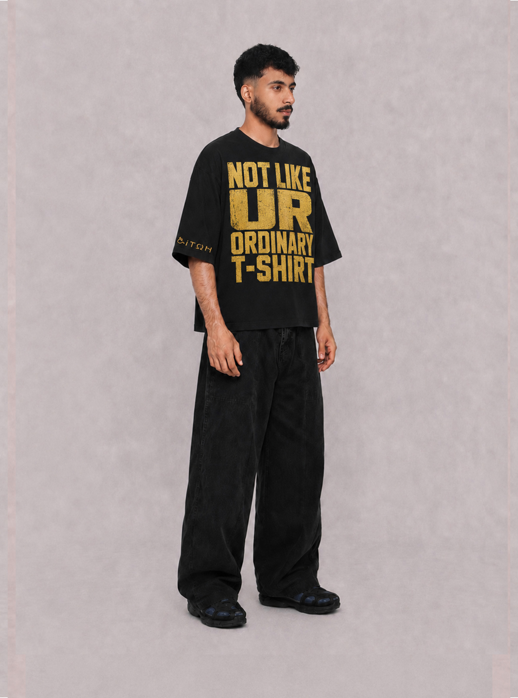 NOT ORDINARY BLACK TEE - Image 5