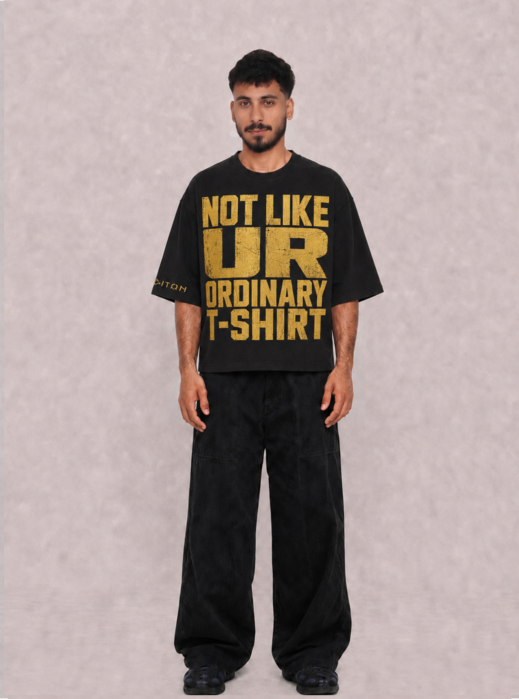 NOT ORDINARY BLACK TEE - Image 6