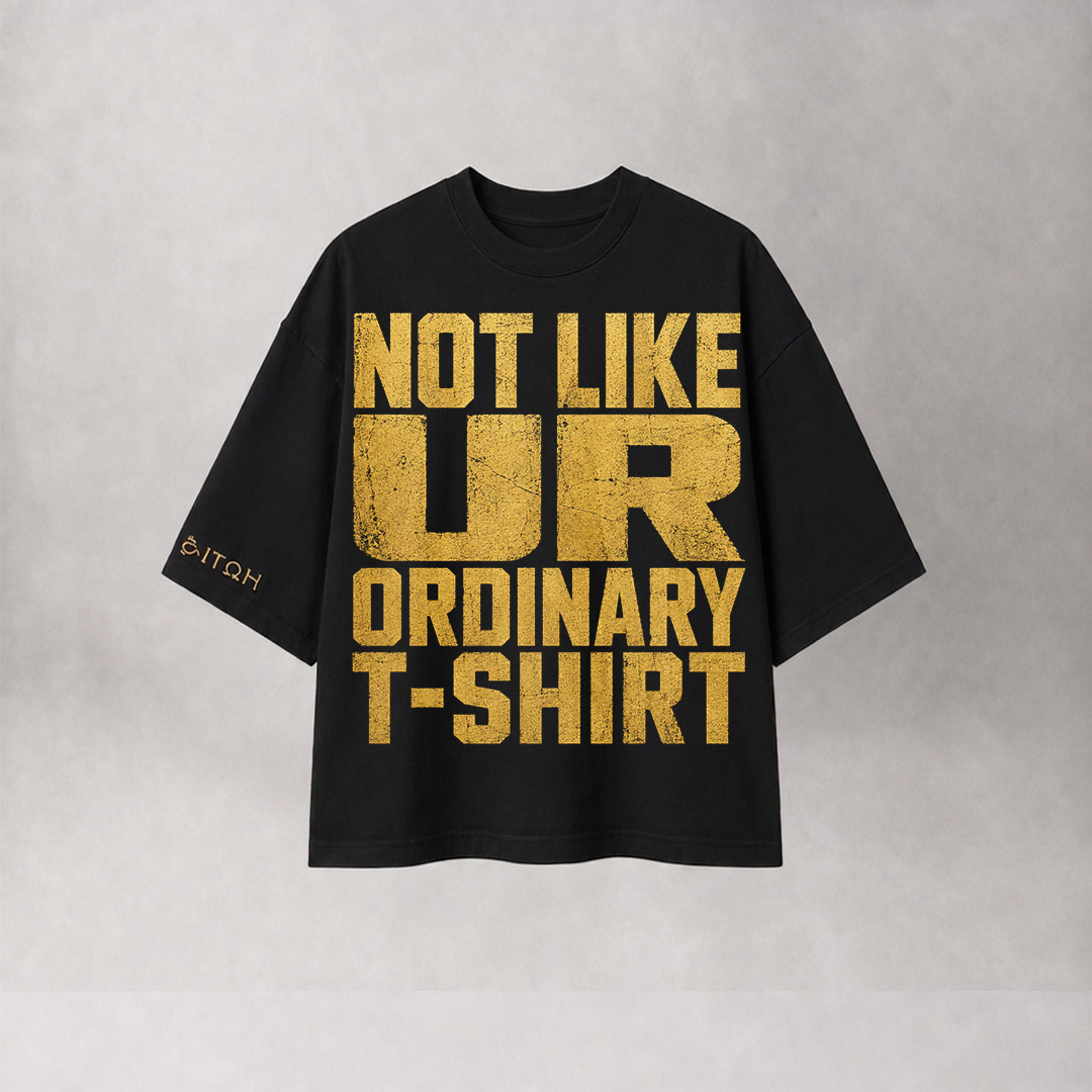 NOT ORDINARY BLACK TEE - Image 8