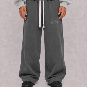 STEEL GREY SWEATPANTS