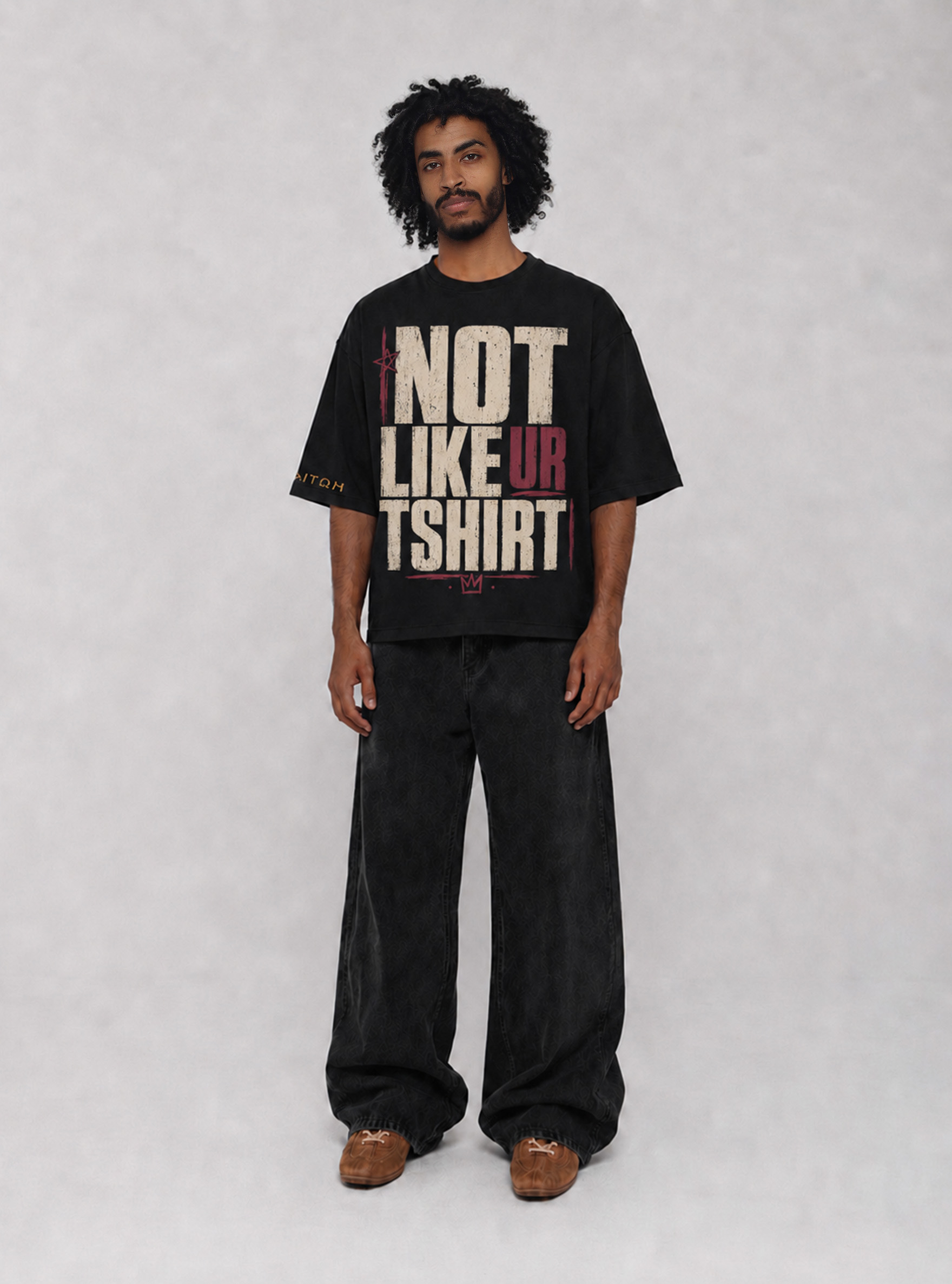 NOT LIKE UR BLACK TEE - Image 6