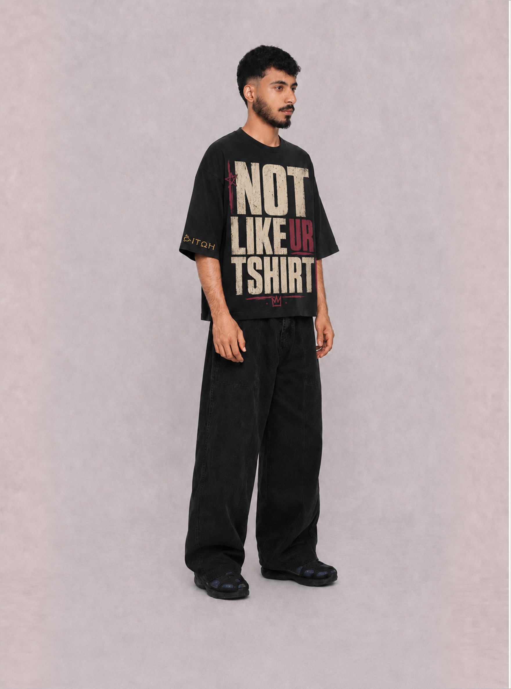 NOT LIKE UR BLACK TEE - Image 3