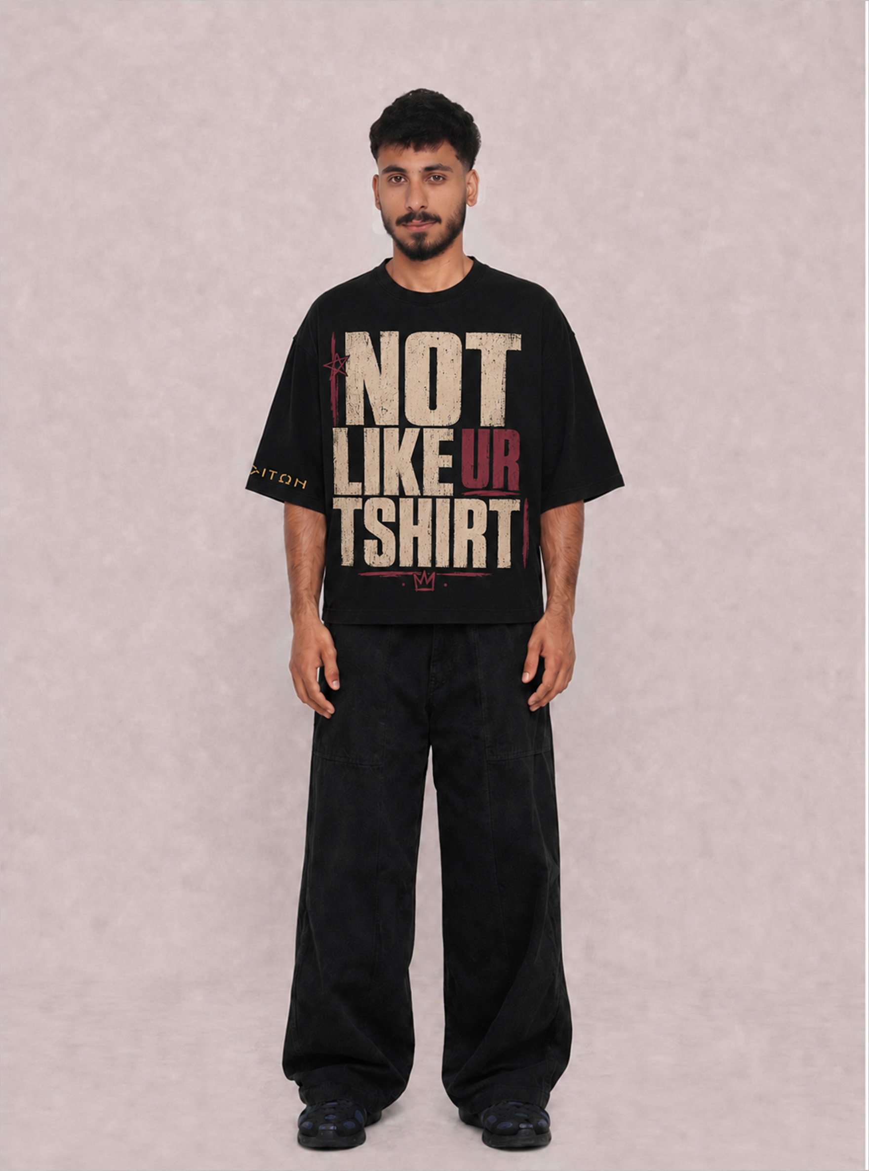 NOT LIKE UR BLACK TEE